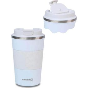 Korkmaz Eterna 380 ml Beyaz Kahve Bardağı