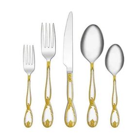 Korkmaz Florance Gold 84 Parça Çatal Kaşık Bıçak Seti