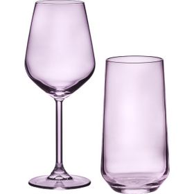 Korkmaz Flowers Pembe 24 Parça Bardak Seti