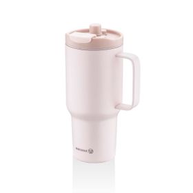 Korkmaz Freedom 1 lt Pembe Pipetli Bardak Termos