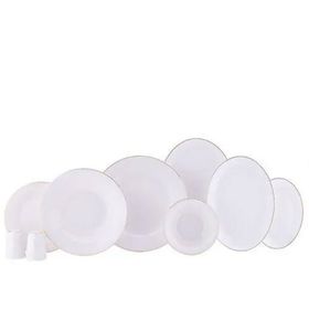 Korkmaz Lena Collection 60 Parça Altın Yemek Takımı