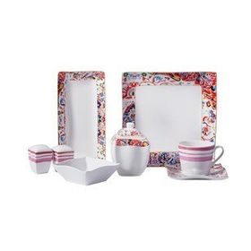 Korkmaz Link Collection 28 Parça Kahvaltı Takımı