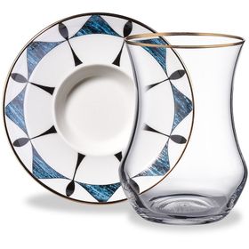 Korkmaz Lorena Collection 12 Parça Çay Bardak Seti