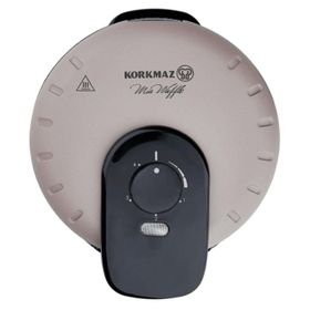 Korkmaz Mia 9020001A319-07 Metalik Bej Waffle Makinesi