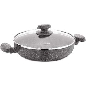 Korkmaz Mia Granit 24x6 cm Kısa Tencere