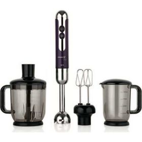 Korkmaz Mia Mega Lavanta Krom Blender Set