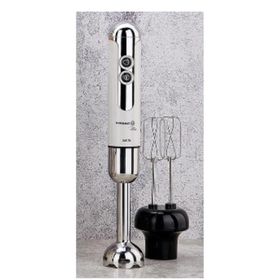 Korkmaz Mia Mega Vanilya Krom Blender Set