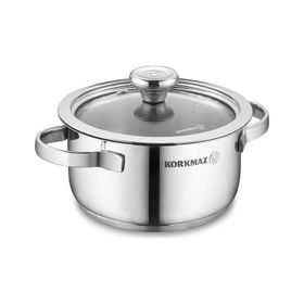 Korkmaz Minika Inox 14x7 cm Tencere