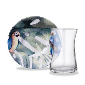 Korkmaz Natura Collection 12 Parça Çay Bardak Seti