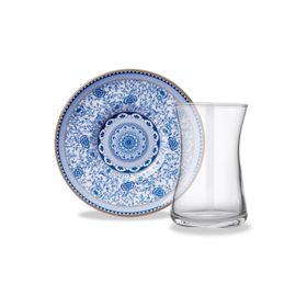 Korkmaz Natura Collection 12 Parça Çay Bardak Seti