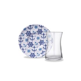 Korkmaz Natura Collection 12 Parça Çay Bardak Seti