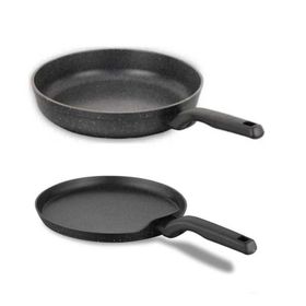 Korkmaz Ornella 26 cm Krep Tava ve 20 cm Yumurta Sahanı