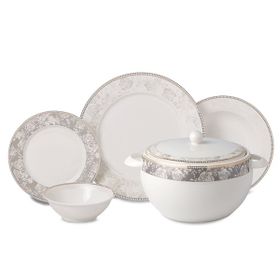 Korkmaz Perla Collection 60 Parça A8370 Yuvarlak Yemek Takımı