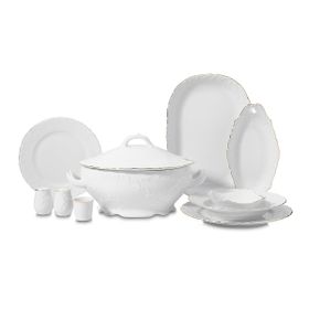 Korkmaz Rococo Collection 60 Parça Yemek Takımı