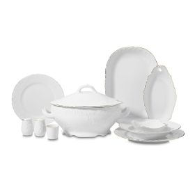 Korkmaz Rococo Collection 60 Parça Yemek Takımı