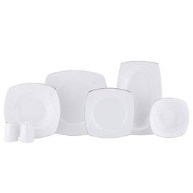 Korkmaz Serra Collection 55 Parça Altın Yemek Takımı