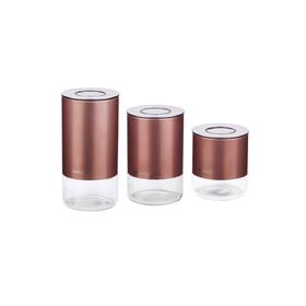 Korkmaz Stora Plus Rosegold 3'lü Saklama Seti