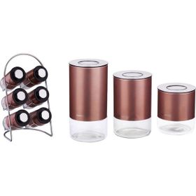 Korkmaz Stora Plus Rosegold 7 Parça Baharat Seti