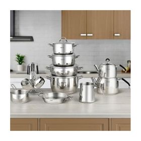 Korkmaz Vertex 15 Parça Hiper Set Çelik Çeyiz Seti
