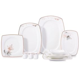 Korkmaz Zena Collection 60 Parça Yemek Takımı