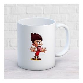 Korku İki Tarafı Baskılı Kupa