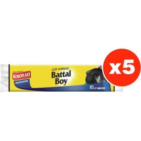 Koroplast 10'lu 72x95 cm Profesyonel Battal Çöp Poşeti