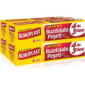 Koroplast 20'li 30x45 Büyük Buzdolabı Poşeti