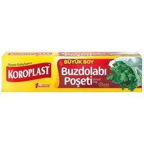Koroplast 20'li 30x45 Büyük Buzdolabı Poşeti