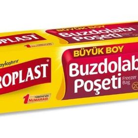 Koroplast 20'li 30x45 Büyük Buzdolabı Poşeti