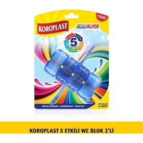 Koroplast 2x50 gr 5 Etkili Wc Blok