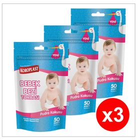 Koroplast 50'li Bebek Bezi Torbası