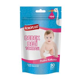 Koroplast 50'li Bebek Bezi Torbası