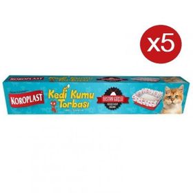 Koroplast 7x5 Adet Kedi Kumu Torbası