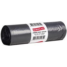 Koroplast 80x110 cm 1 Rulo 10 Adet Eko Endüstriyel Jumbo Boy Çöp Torbası