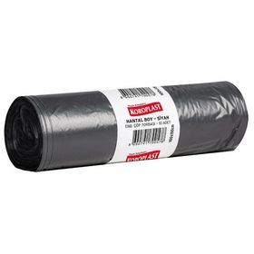 Koroplast Eko Endüstriyel Hantal Siyah 10'lu 100x150 cm Çöp Torbası