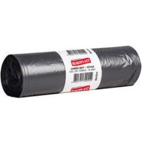 Koroplast Eko Endüstriyel Jumbo Boy Siyah 10'lu 80x100 cm Çöp Torbası (6 adet)