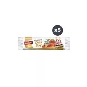 Koroplast Ekstra Güçlü 15'li 55x60 cm Çilek Büzgülü Orta Boy Çöp Poşeti (3 adet)
