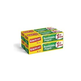 Koroplast Orta Boy 24x38 cm 20'li Buzdolabı Poşeti (2 adet)