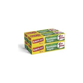 Koroplast Orta Boy 4 Al 3 Öde 4x20'li Buzdolabı Poşeti