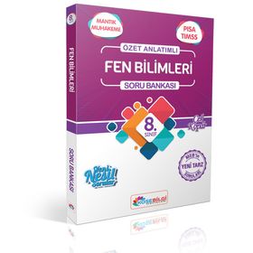 Köşebilgi Yayınları 8. Sınıf Fen Bilimleri Özet Anlatımlı Soru Bankası
