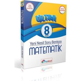 Köşebilgi Yayınları 8. Sınıf Ultra Matematik Çözümsüz Soru Bankası