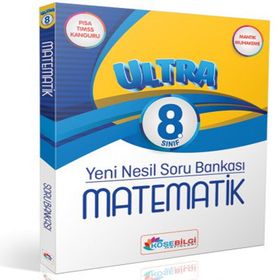 Köşebilgi Yayınları 8. Sınıf Ultra Matematik Çözümsüz Soru Bankası
