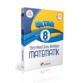 Köşebilgi Yayınları 8. Sınıf Ultra Matematik Çözümsüz Soru Bankası