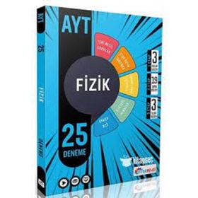 Köşebilgi Yayınları YKS AYT Fizik Video Çözümlü 25 Deneme