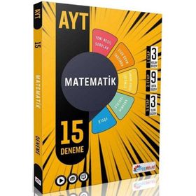Köşebilgi Yayınları YKS AYT Video Çözümlü 15'li Matematik Denemesi