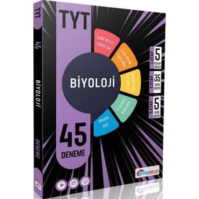 Köşebilgi Yayınları YKS TYT Video Çözümlü Biyoloji 45 Deneme