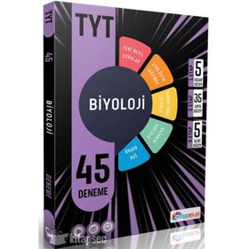 Köşebilgi Yayınları YKS TYT Video Çözümlü Biyoloji 45 Deneme
