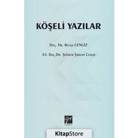 Köşeli Yazılar - Recep Cengiz
