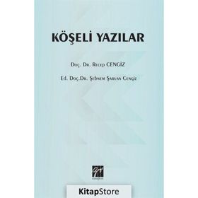 Köşeli Yazılar - Recep Cengiz