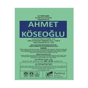 Köseoğlu 25 kg Mikronize Kükürt